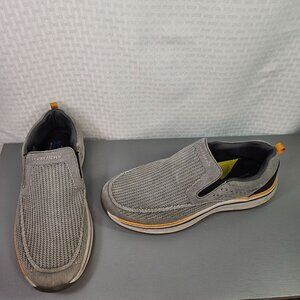 Skechers Men's Size 13 Grey Go Walk Air-Cooled Mesh Slip-On Loafers